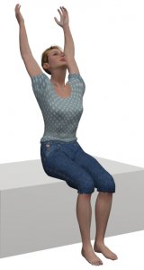 Parkinsons Exercises Sit and bend down 